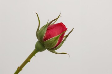 Close-up of a single rose spine in natural setting, plant, botany, stem, horticulture, branch, vine, macro