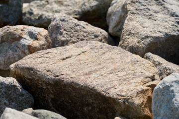 rock in the mountains
