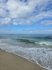 The ocean before the rain