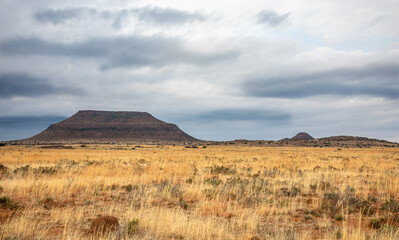 clouds over the mountain