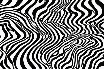 Obraz premium Monochrome abstract featuring flowing curves, ideal for artistic or textural uses.
