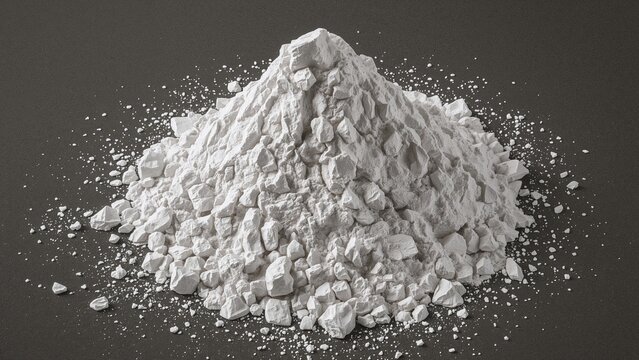 Kaolin is a mineral made up of hydrated aluminum silicates including kaolinite and halloysite, commonly utilized in ceramics, edible products, paper, and paint manufacturing.