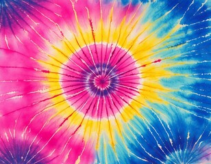 Blue Watercolor Fashion Spring Ink Tie Dye Dirty Ink Watercolor. Trendy Watercolour