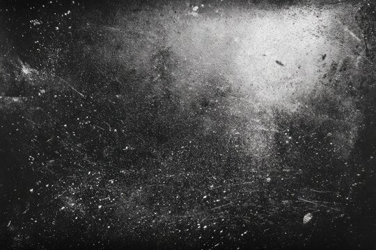 Abstract grayscale image with heavy texture and speckles