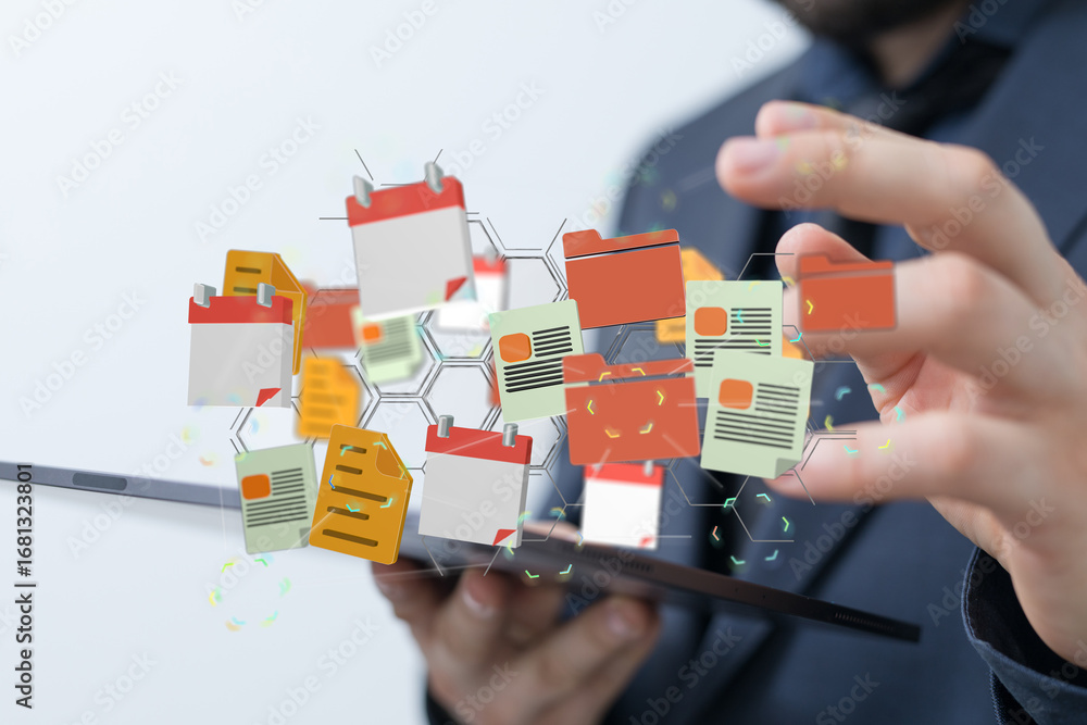 Poster efficiently manage and organize your digital files. improve workflow and productivity.