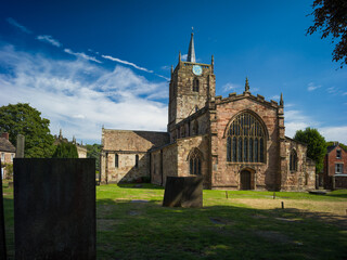 Wirksworth, England, United Kingdom, 25th August 2025, view of St Mary the Virgin Parish Church