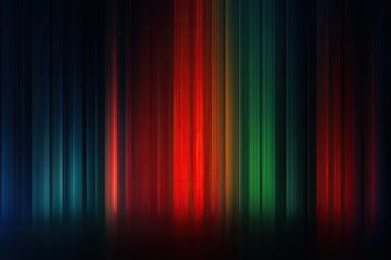 Vertical, vibrant bands of color against a dark background
