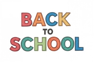 Return to education featuring ABC letters symbolizing reading and writing lessons in primary school, along with literacy growth and comprehension abilities