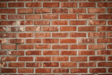 Obraz premium Background featuring vintage red brick wall