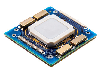 Thermal paste isolated on white background