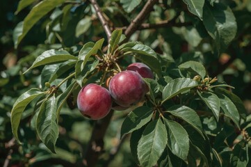 Tree bearing plums