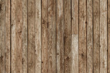 Fototapeta premium Rustic wooden plank surface, ideal for backdrop, texture, wallpaper