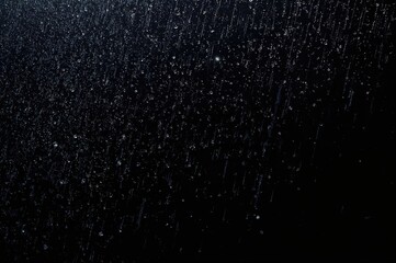 Obraz premium Dark backdrop with raindrops. Abstract design.