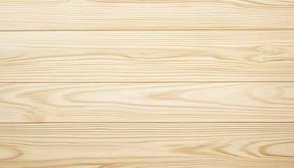 Expansive Panoramic Light Wood Ure: Soft Beige Surface With Natural Grain Details, Horizontal Patterns, Ideal For Interior Design Or Creative Projects