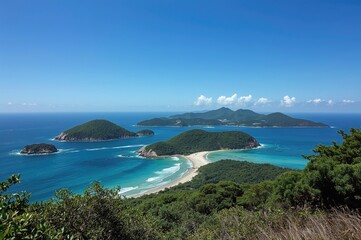 Obraz premium Breathtaking sights from the southern isles of the archipelago