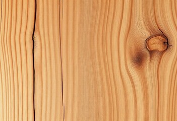 Close-up textured artificial wood board, showing grain and knots,  plywood,  craft