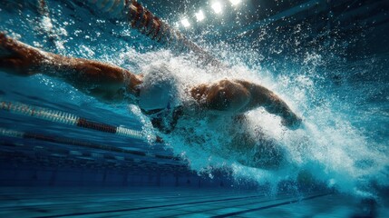 Underwater Swimmer Power & Speed