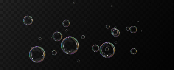 bubble transparent, soap bubbles,