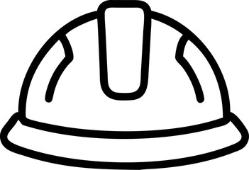illustration of a hard hat, 