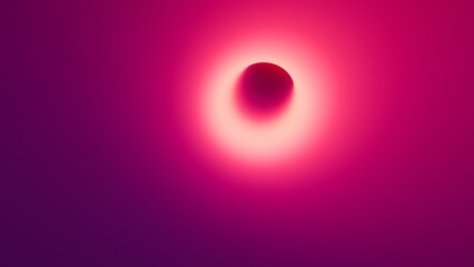 abstract purple red gradient background with round hole
