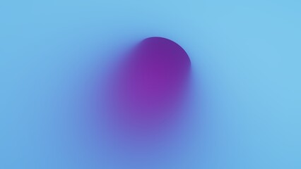 abstract blue and purple gradient background with round hole