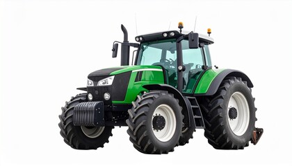 Tractor- A powerful vehicle used for various farm tasks, including plowing, tilling, 
