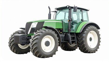 Obraz premium Tractor- A powerful vehicle used for various farm tasks, including plowing, tilling, 