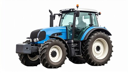 Obraz premium Tractor- A powerful vehicle used for various farm tasks, including plowing, tilling, 