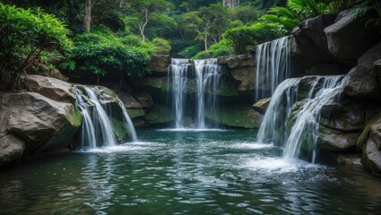 Water descending from diverse origins