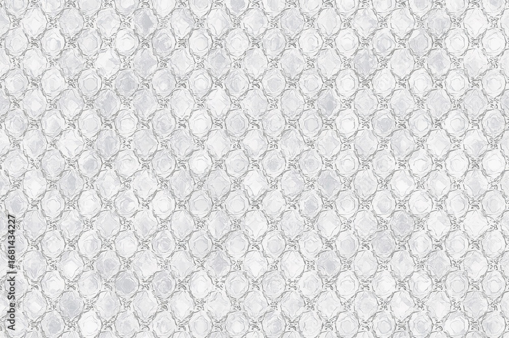 Poster continuous 2d graphic design with abstract geometric network theme. elegant single-color texture pat