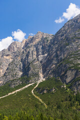 Naklejka premium Hiking Cortina d'Ampezzo - Italy