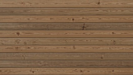 Fototapeta premium Close-up of multiple brown wood panels used as outdoor wall material