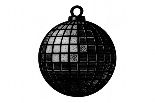 Glowing disco ball rotating, reflecting vibrant light rays across transparent background, generating dynamic party ambiance for celebratory design elements - Powered by Adobe