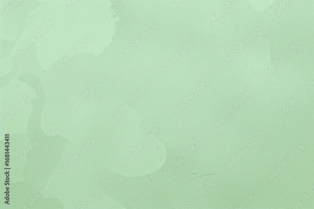 Aufkleber light green rough plaster wall with artistic grunge texture. abstract painted surface ideal for back