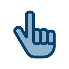 指差しマークのアイコンイラスト