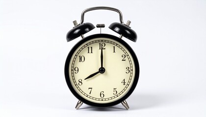 Alarm clock . isolated on a white background.