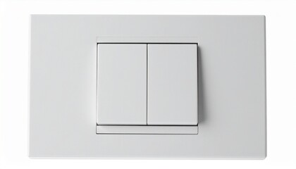 Light switch . isolated on a white background.