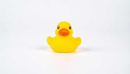 Rubber duck . isolated on a white background. 