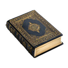 Elegant Isolated Quran Book on White Background for Stock Photos