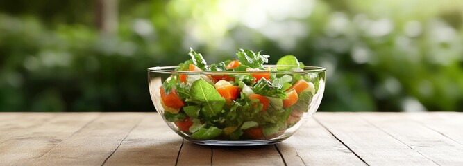 vegan natural salad bowl, healthy food