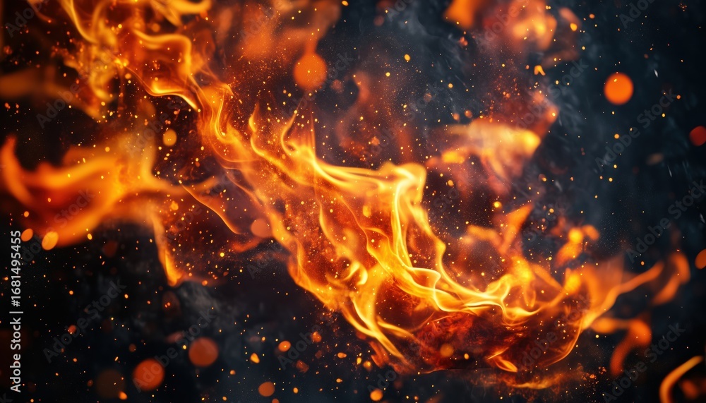 Poster fire: a powerful sign and symbol - discover the significance of fire as a symbol in various cultures