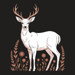 deer vector illustration