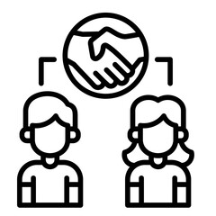 Collaborate  Icon Set Multiple Style Collection