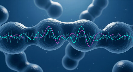 A Conceptual Diagram of a Viral Load Graph on a Cellular Level

