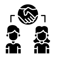 Collaborate  Icon Set Multiple Style Collection