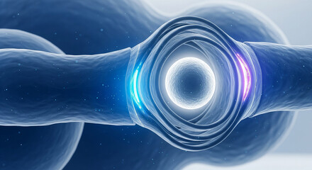 An Abstract Visualization of HIV Prevention on a Cellular Scale