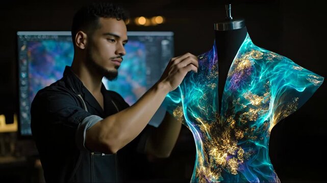 AI Empowered Micro Jobs: Futuristic Fashion Design Harnessing Artificial Intelligence for Next-Generation Digital Apparel Creation.