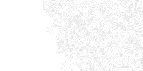 Geographic mountain topology map relief. minimal lines background. Contour maps. illustration, Topo contour map design. Abstract vector Lines Topographic contour lines grid seamless pattern.	