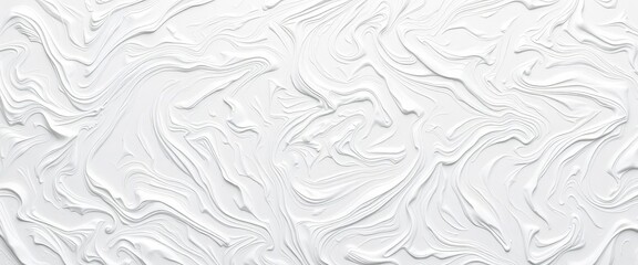 Fototapeta premium White swirling paint texture, seamless repeat pattern, rough backdrop, card, vintage