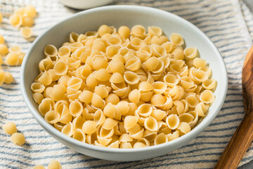 Dry Organic Macaroni Pasta Shells